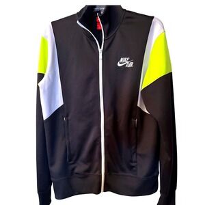 Nike Black and Neon Yellow Performance Jacket